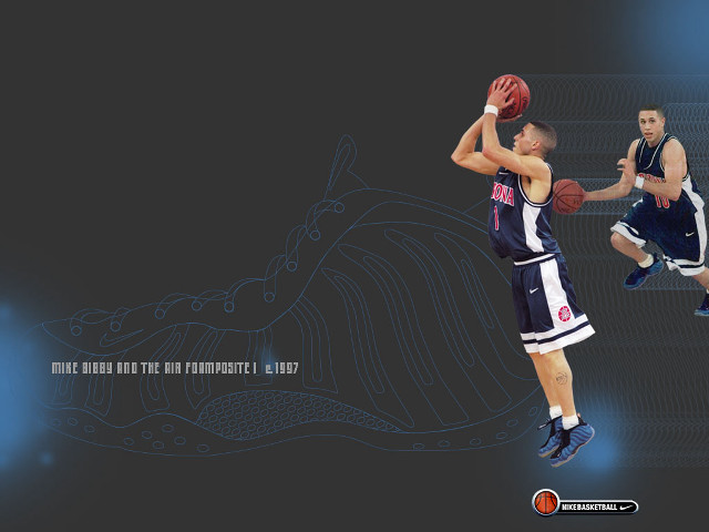 Basketball player jumping dunk game free wallpaper - medium preview image