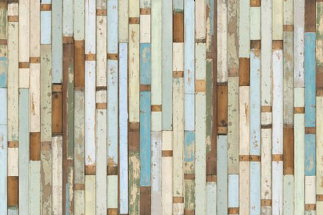 Wooden wall blue brown stripes free wallpaper - medium preview image