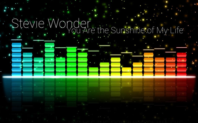 Colorful equalizer steve wonder sunshine free wallpaper - medium preview image