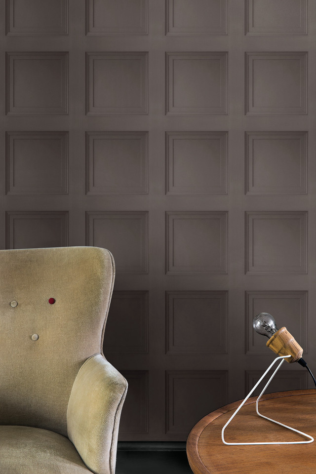 Chair table lamp patterned wall free wallpaper - medium preview image