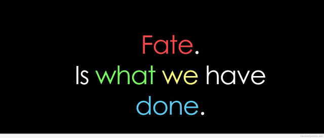 Fate quote rainbow font anne free wallpaper - medium preview image