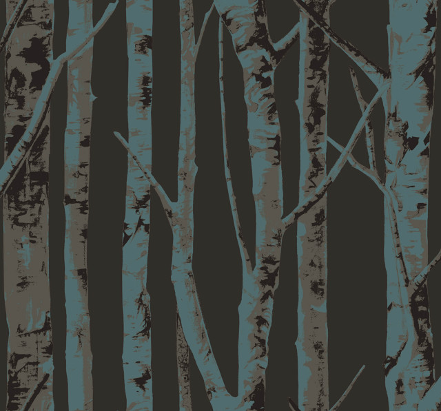 Black blue forest trees background free wallpaper - medium preview image