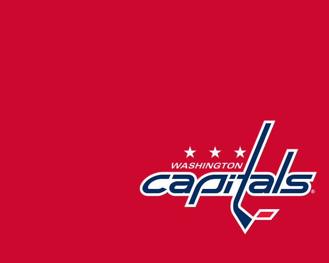 Washington capitals logo red background free wallpaper - medium preview image