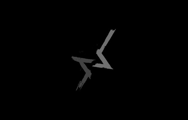 Lightning bolt black white abstract free wallpaper - medium preview image