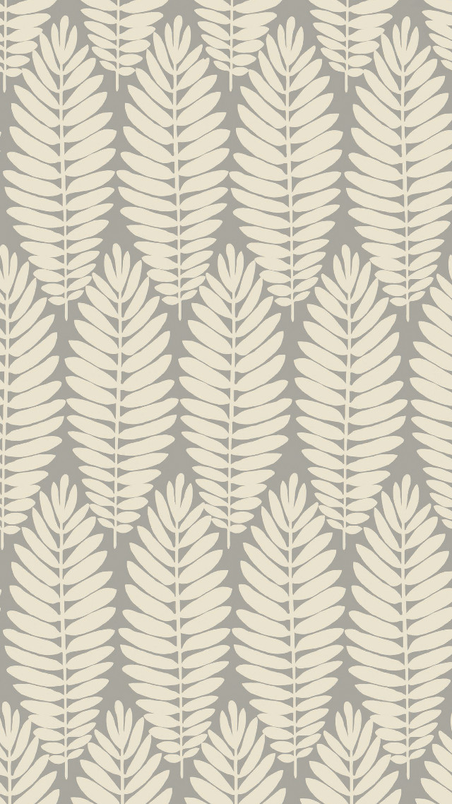 Gray white leaf pattern wallpaper free wallpaper - medium preview image
