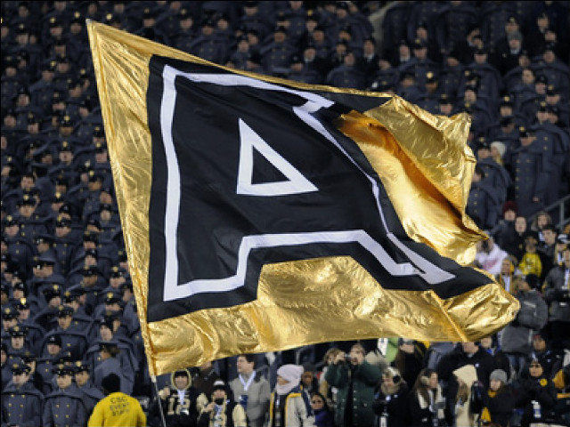 Black gold flag stadium number4 free wallpaper - medium preview image