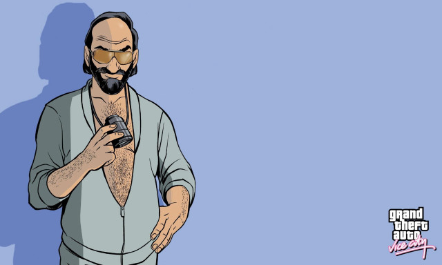 Man beard glasses cellphone serious free wallpaper - medium preview image