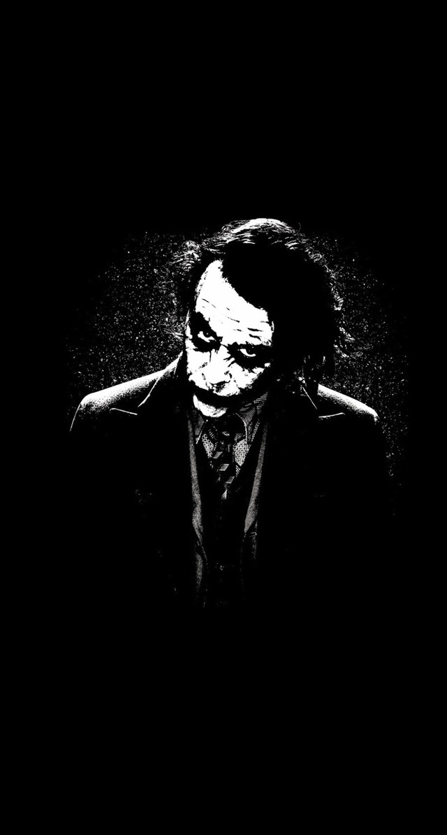 Man suit mask black white free wallpaper - medium preview image