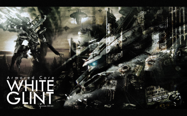 Giant robot poster background words free wallpaper - medium preview image