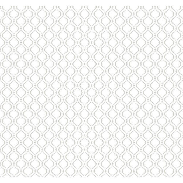 White wavy wireframe foliage anni free wallpaper - medium preview image