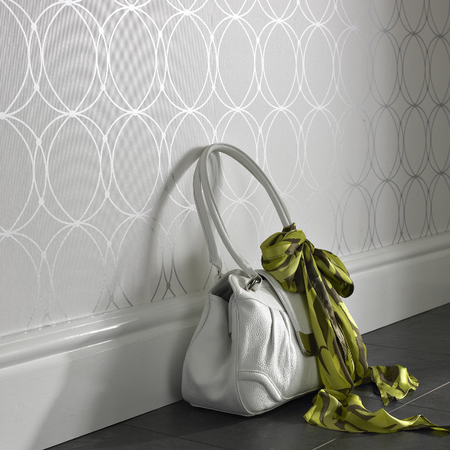 White purse floor green scarf free wallpaper - medium preview image
