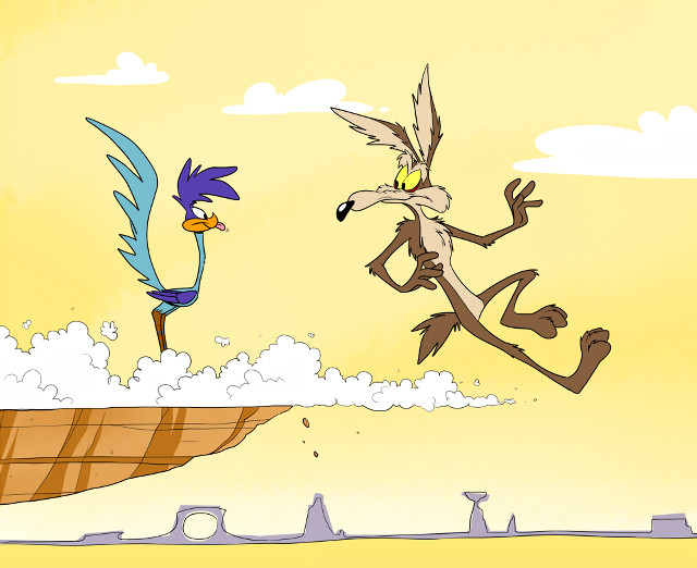 Cartoon bird flying boat sky free wallpaper - medium preview image
