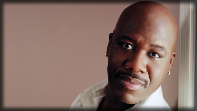 Bald man white shirt tie free wallpaper - medium preview image