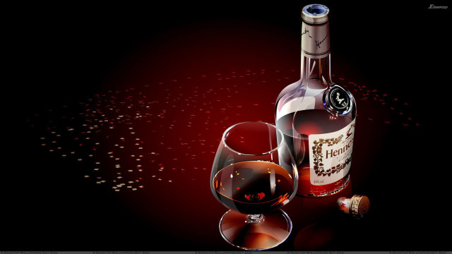 Wine bottle glass table red #3 free wallpaper - medium preview image