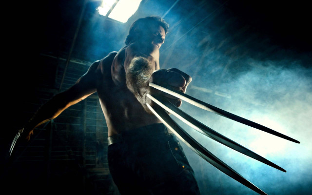 Man claws scissors dark room free wallpaper - medium preview image