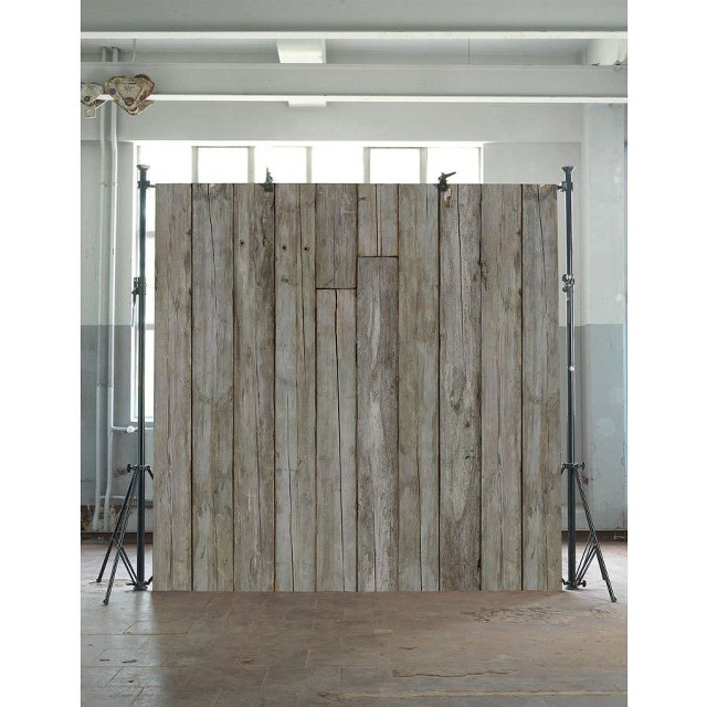 Wooden wall room metal frame free wallpaper - medium preview image