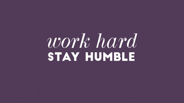 Work hard stay humble purple free wallpaper - medium preview image