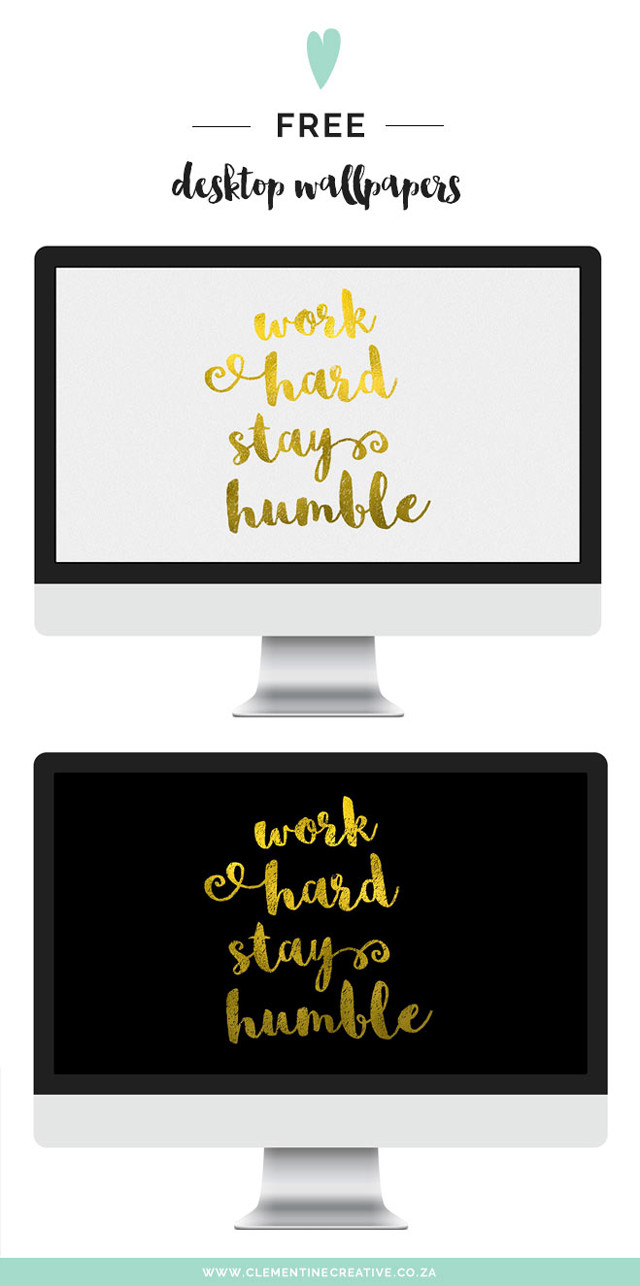 Computer screen gold lettering black free wallpaper - medium preview image