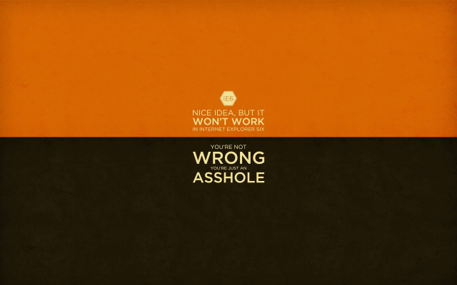 Wrong assholes are not wrong free wallpaper - medium preview image