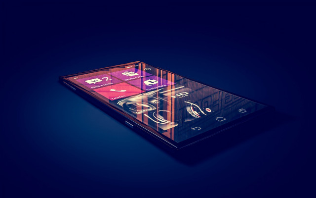 Cell phone glass case display free wallpaper - medium preview image