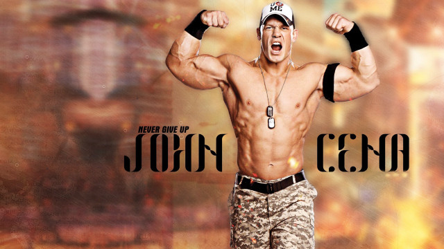 Muscular man hat flexing pose free wallpaper - medium preview image