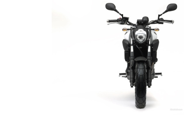 Black motorcycle white background image free wallpaper - medium preview image