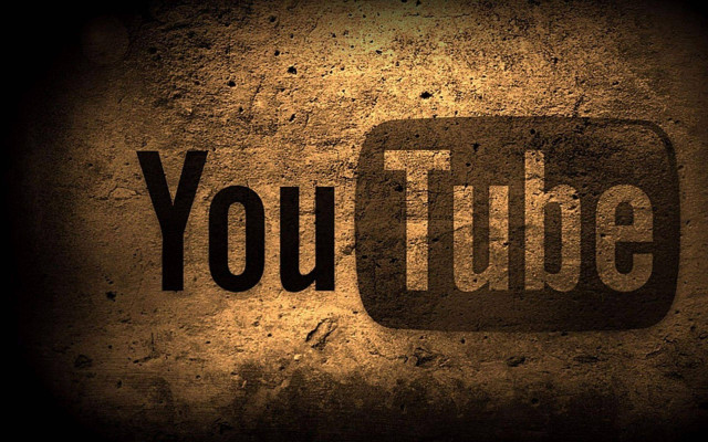Dark background black youtube logo free wallpaper - medium preview image