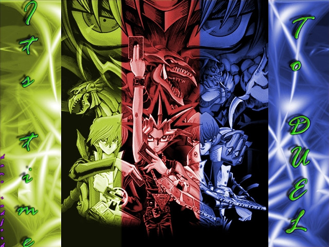Anime characters diverse colors sizes #2 free wallpaper - medium preview image