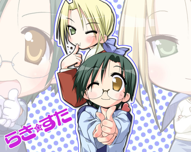 Anime couple thumbs up sign free wallpaper - medium preview image