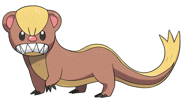 Cartoon weasel big mouth sharp free wallpaper - medium preview image
