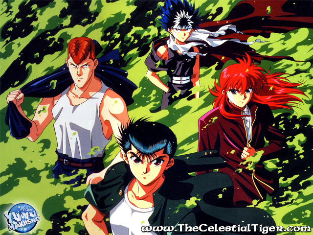 Anime characters field belt red free wallpaper - medium preview image