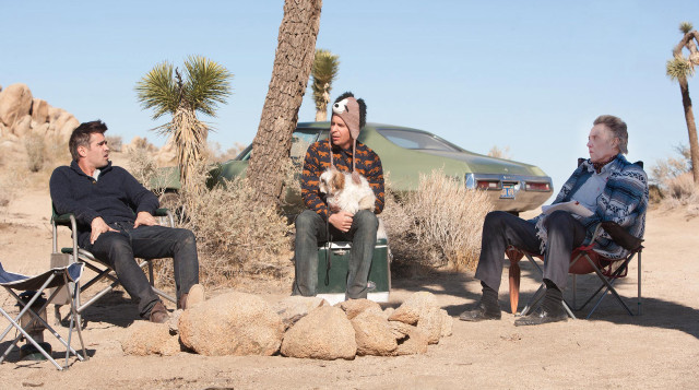 Men dog desert chairs car free wallpaper - medium preview image