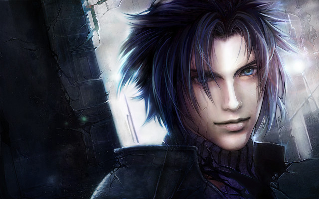 Man black hair black jacket #3 free wallpaper - medium preview image