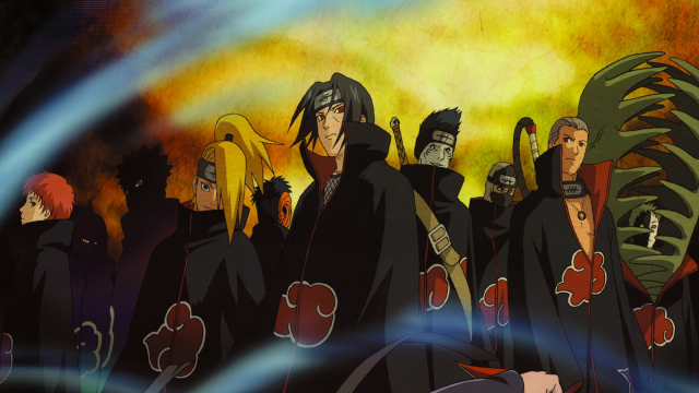 Group people line fire sky free wallpaper - medium preview image