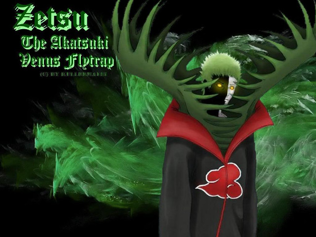 Creepy green head black coat free wallpaper - medium preview image