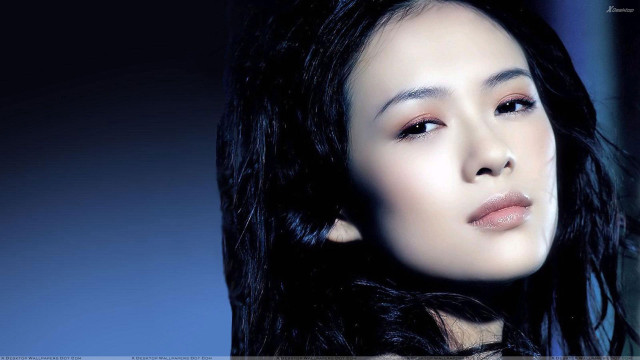 Fantastically beautiful woman long black free wallpaper - medium preview image