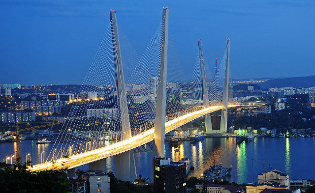 Bridge water night lights city #3 free wallpaper - medium preview image
