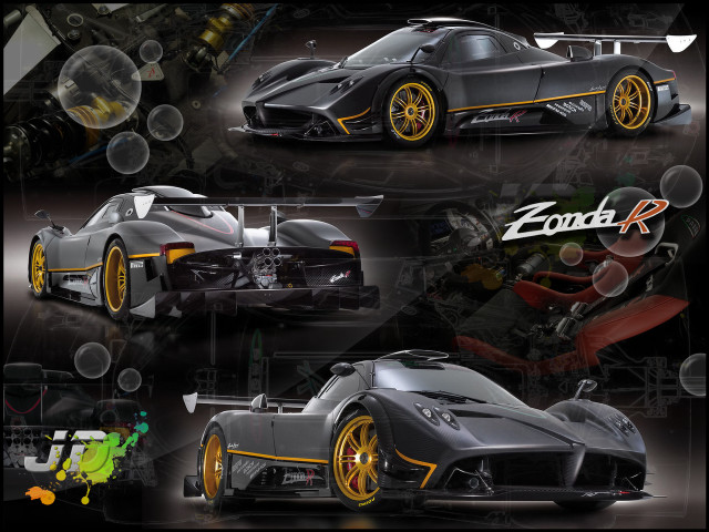 Car yellow rims black background #2 free wallpaper - medium preview image