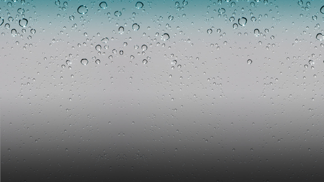 Water drops window blue sky #2 free wallpaper - medium preview image