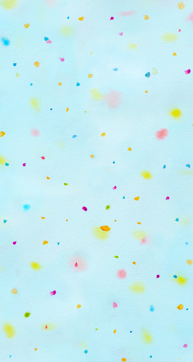 Blue background multicolored confetti white #2 free wallpaper - medium preview image