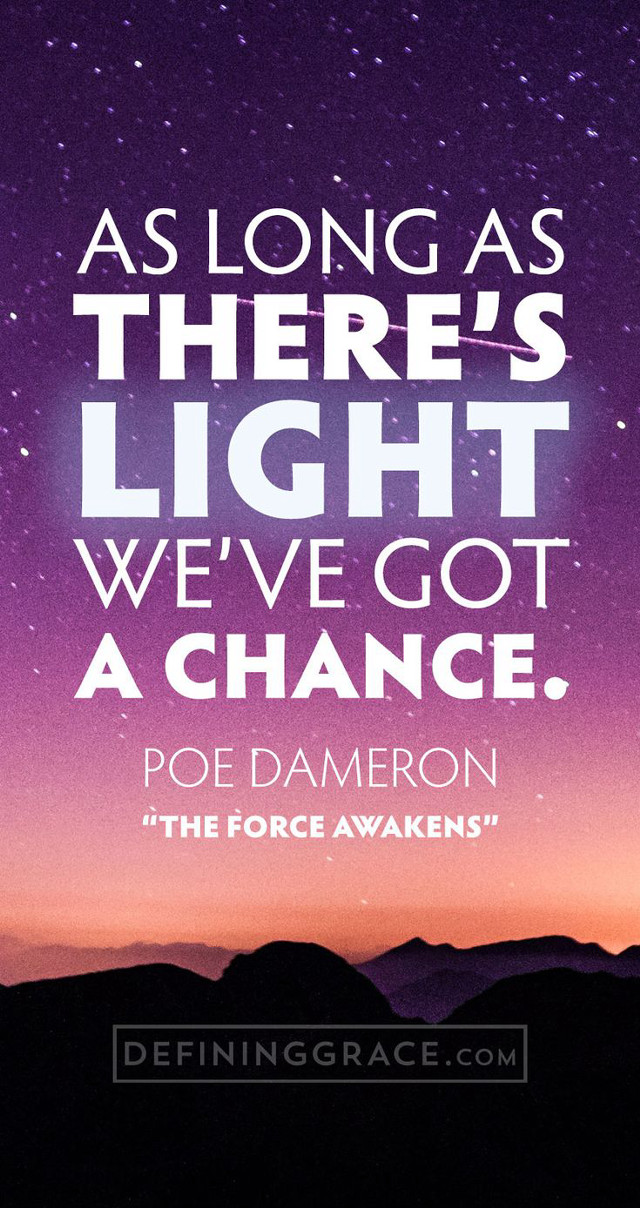Poe davenport quote force awakens free wallpaper - medium preview image