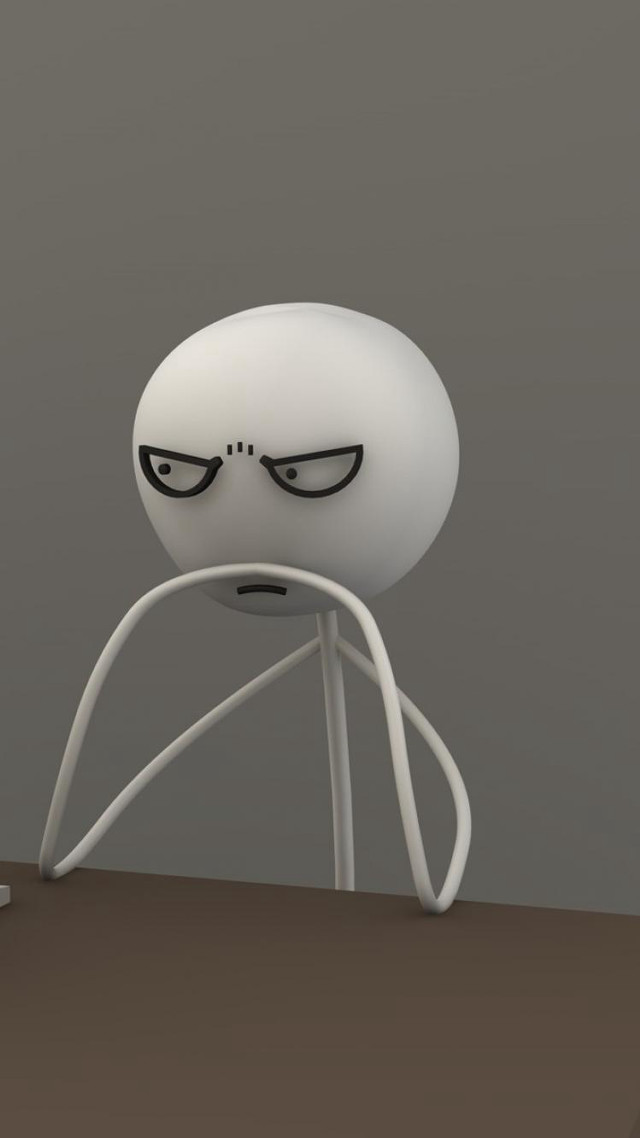 White object eyes cord table free wallpaper - medium preview image
