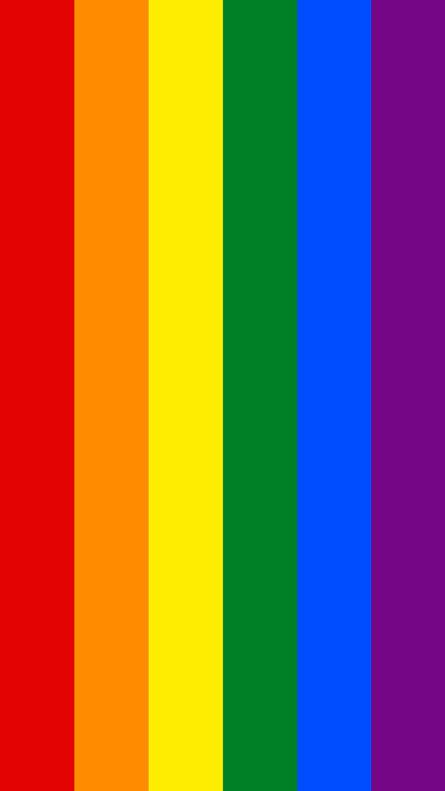 Rainbow colored background black border #6 free wallpaper - medium preview image