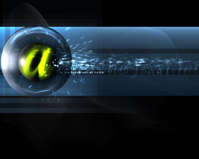 Yellow black object black background #2 free wallpaper - medium preview image
