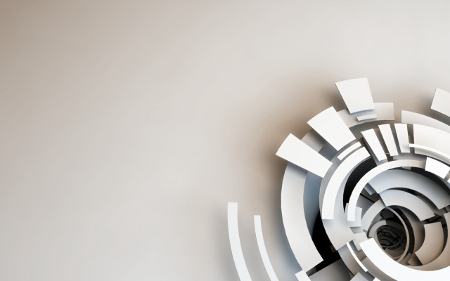 Spiral abstract geometric ambient cinema4d free wallpaper - medium preview image