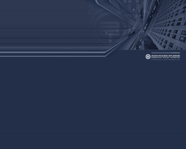 Blue background large building middle free wallpaper for desktop - medium preview image