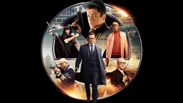 Man suit tie walking movie free wallpaper - medium preview image