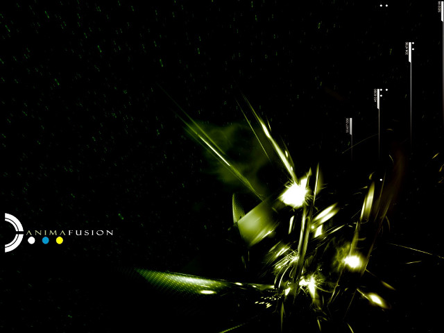Black background green yellow white free wallpaper - medium preview image