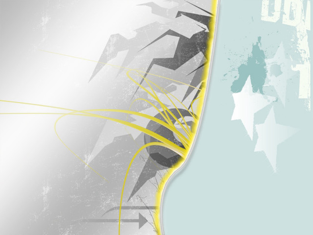 Blue yellow stars lines white free wallpaper - medium preview image