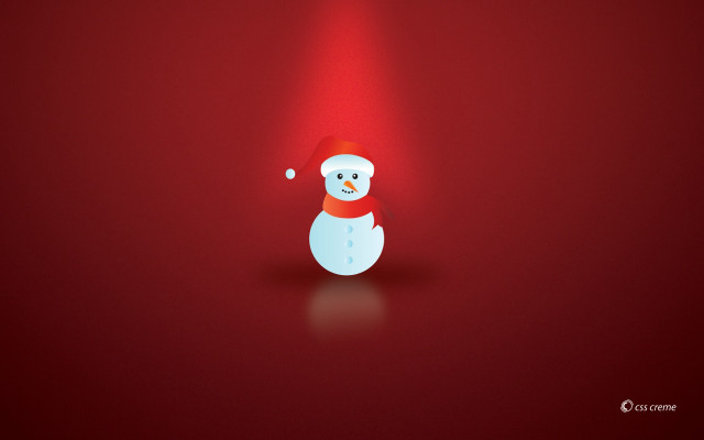 Snowman red hat scarf spotlight #7 free wallpaper - medium preview image